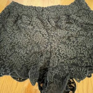 Free people lace shorts
